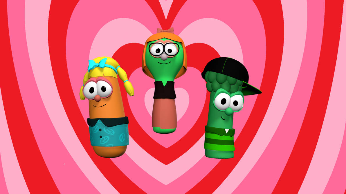 Broccoli Powerpuff Thus, The Powerpuff Veggies were born by liamandnico on DeviantArt