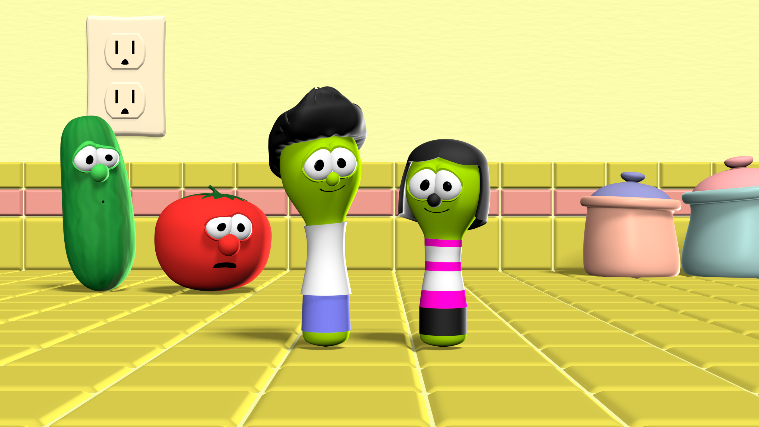 Bob and Larry meets Dash and Dot by liamandnico on DeviantArt