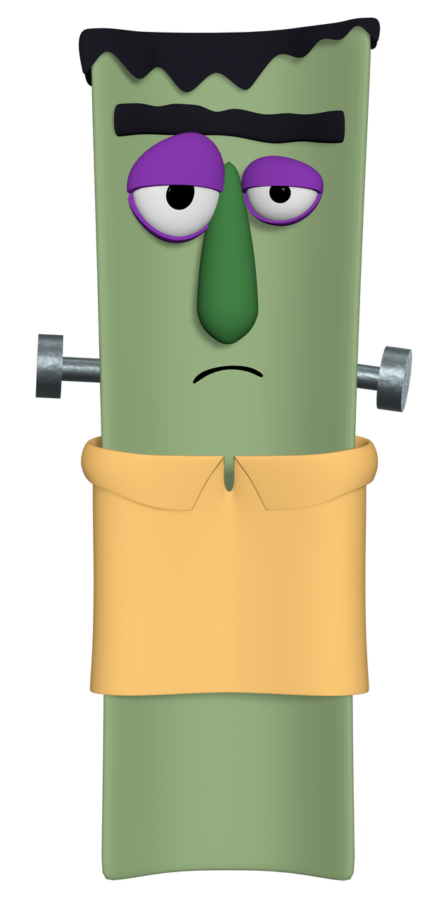 Frankencelery as Frankward Celetles by liamandnico on DeviantArt