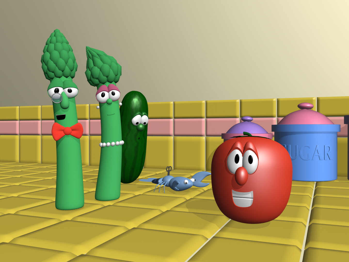 VeggieTales Promo Take 38 Render by liamandnico on DeviantArt