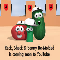 Rack, Shack and Benny Remolded Social Media Poster