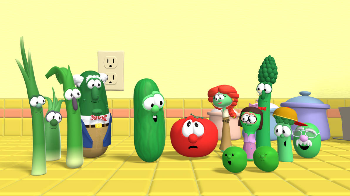 All Green for Fruits and Veggies by liamandnico on DeviantArt