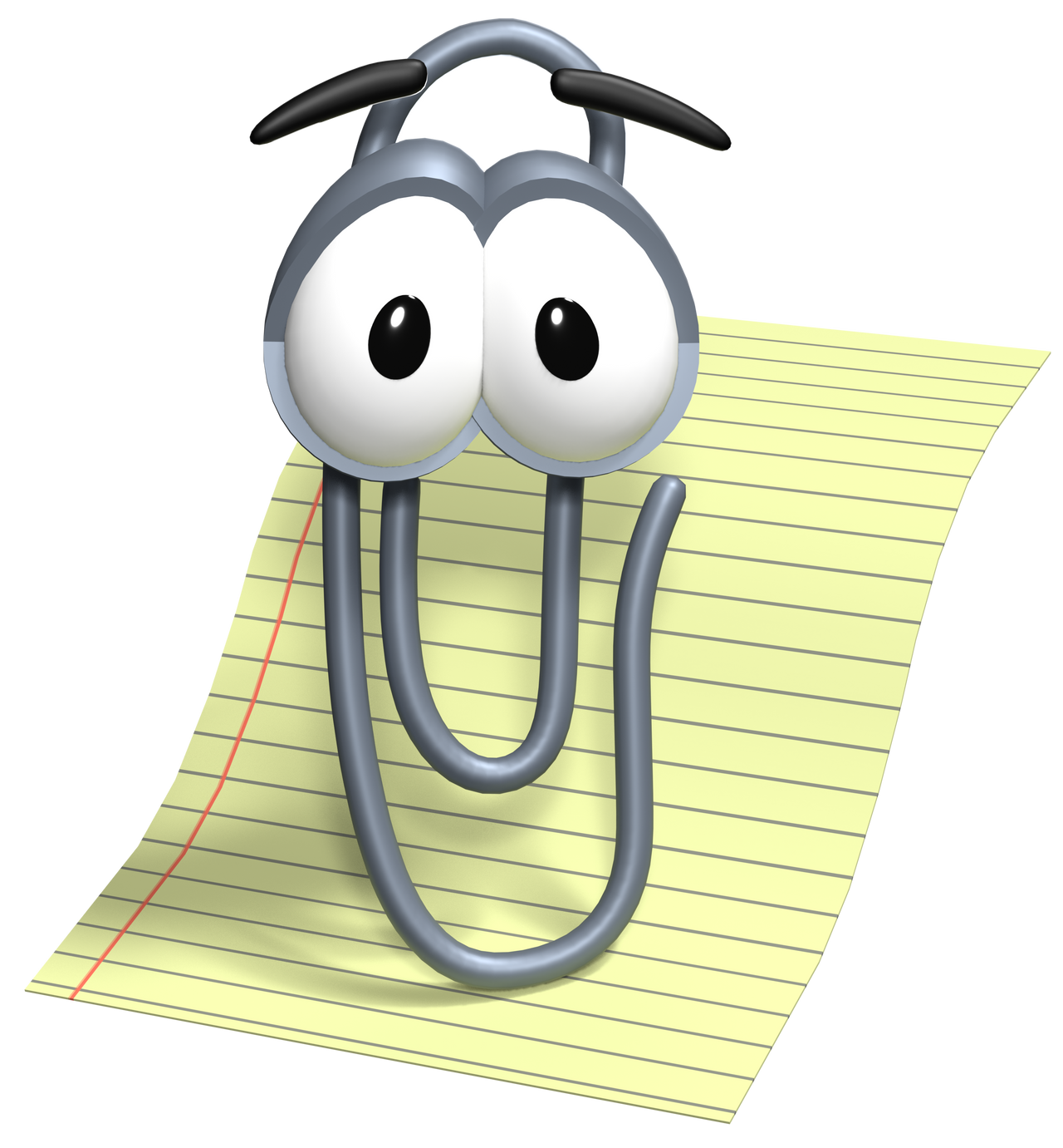 Clippy Write Clippy (VT Style) Render by liamandnico on DeviantArt