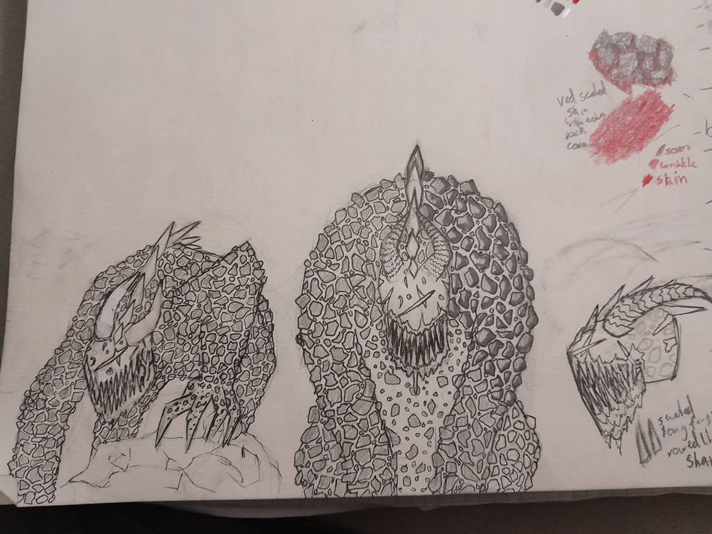 Creature/monster design by KittyCatPro8107 on DeviantArt