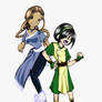 Katara and Toph