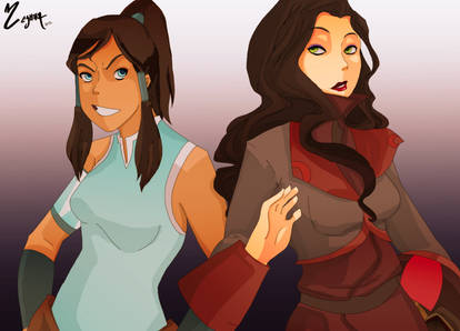 Korra and Asami