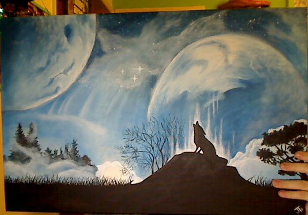 Wolf Canvas