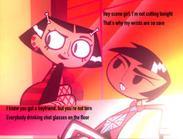Hey scene gurl