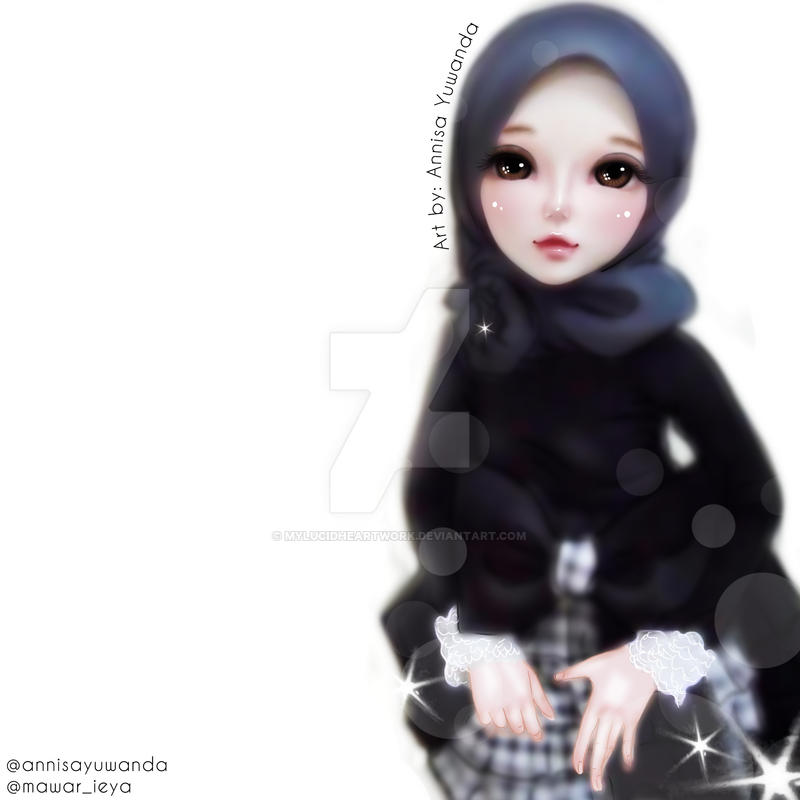 Beautiful Muslimah Hijab Girl 16 By Mylucidheartwork On Deviantart