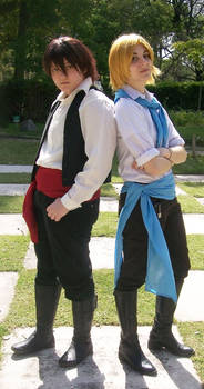 LH Manu and Martin cosplay