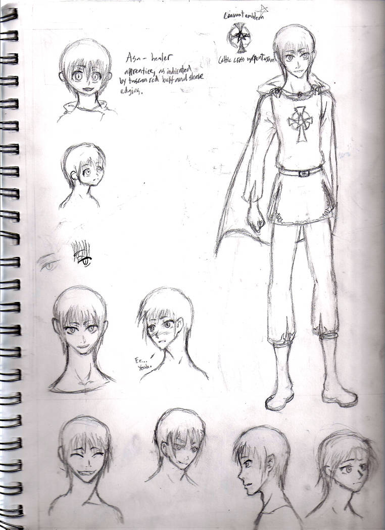 Asa Character Design by BirdMan-Hwah on DeviantArt