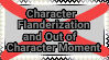 Anti Character Flanderization and OOC Moment Stamp by ...