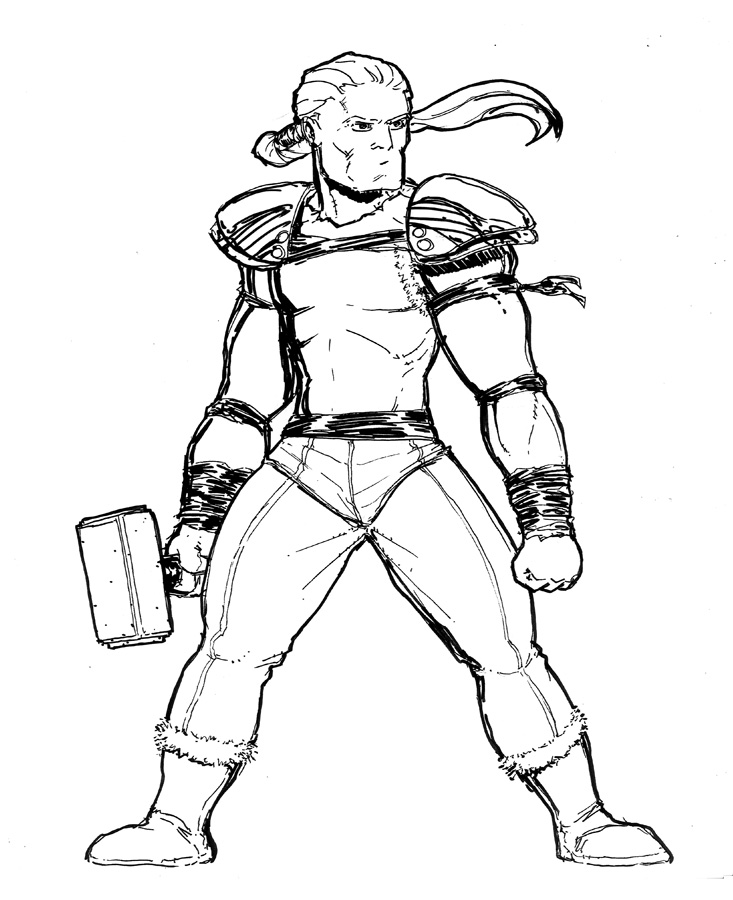 Sketchbomb SF: Thor