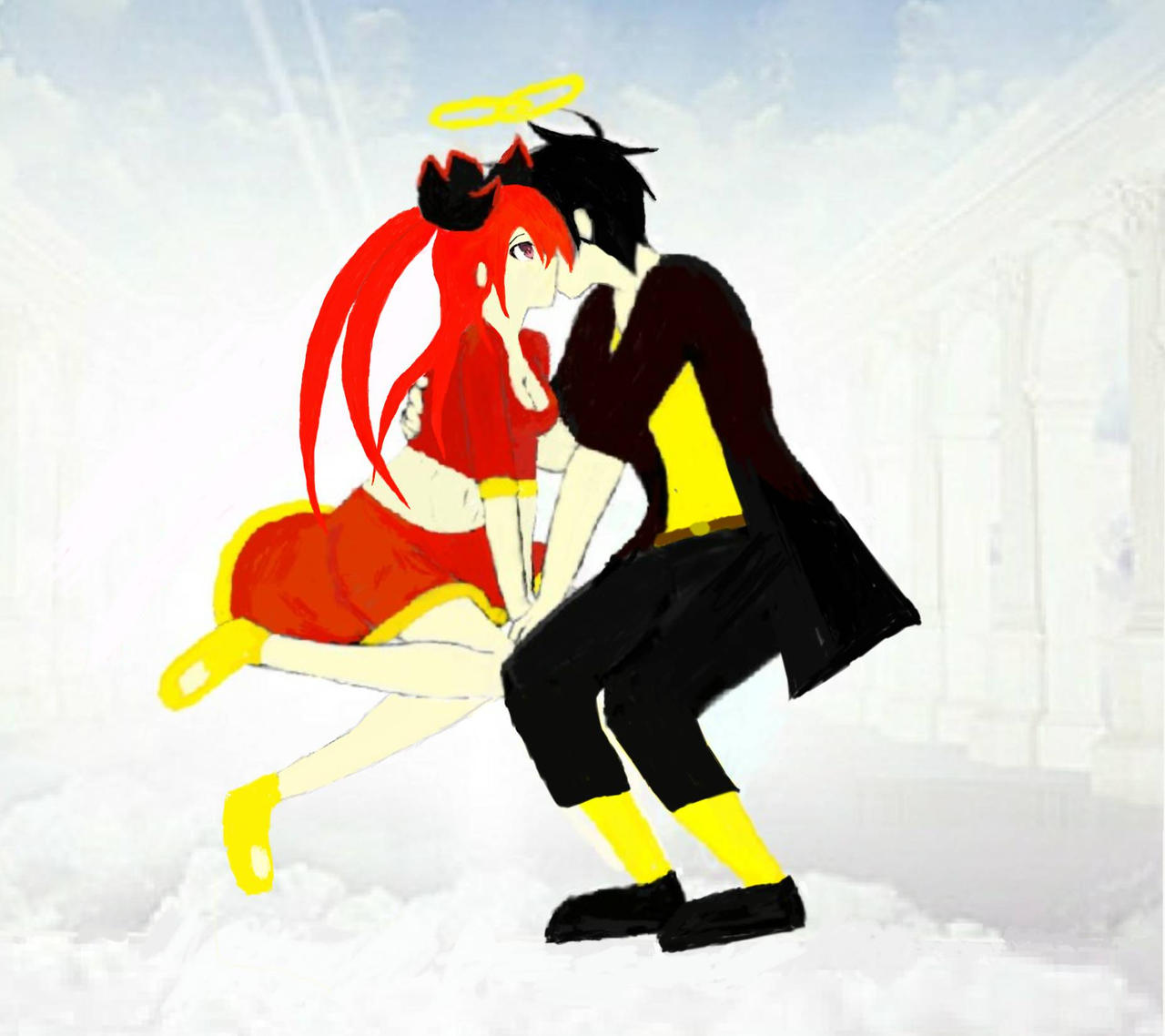 Shido Kiss Kotori Date A Live By Itsukashidodal1010 On Deviantart Shido Kiss Kotori Date A Live By Itsukashidodal1010 On Deviantart