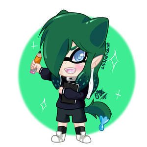Chibi Ukyo Inkling by UkyoLovest Chibi Ukyo Inkling by UkyoLovest