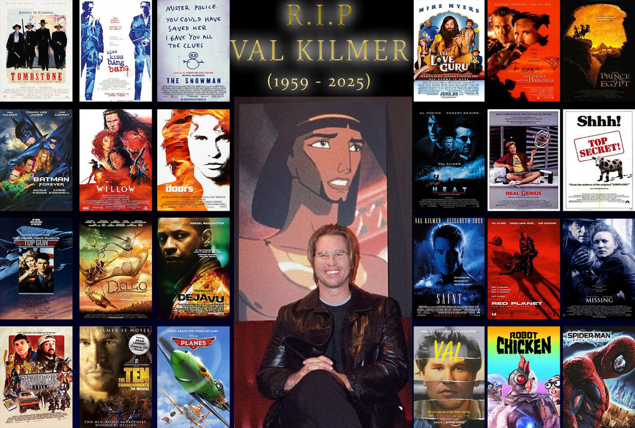 Val Kilmer R R.I.P Val Kilmer by Zackzillawarthogma on DeviantArt
