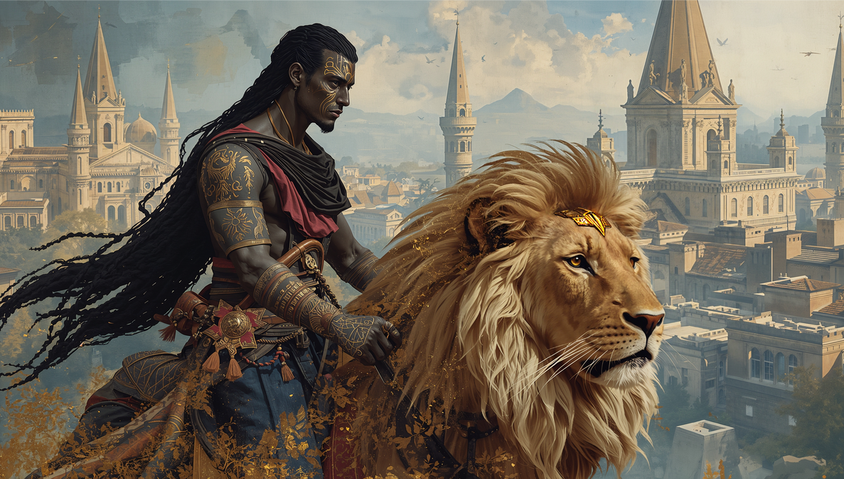 The Lion Riders Promenade by The-aRk-Project on DeviantArt