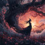 Two Ghosts Standing in the Fire