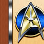 Starfleet arrowhead plaque