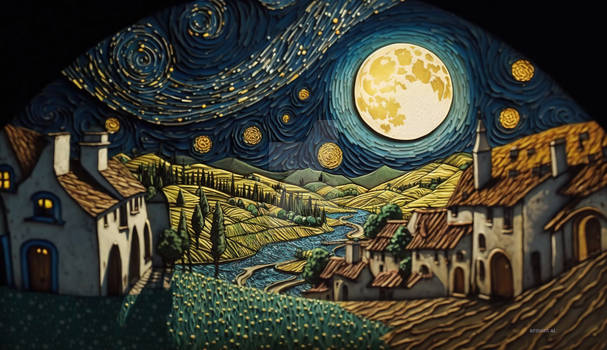 Starry Night By Chracus On Deviantart