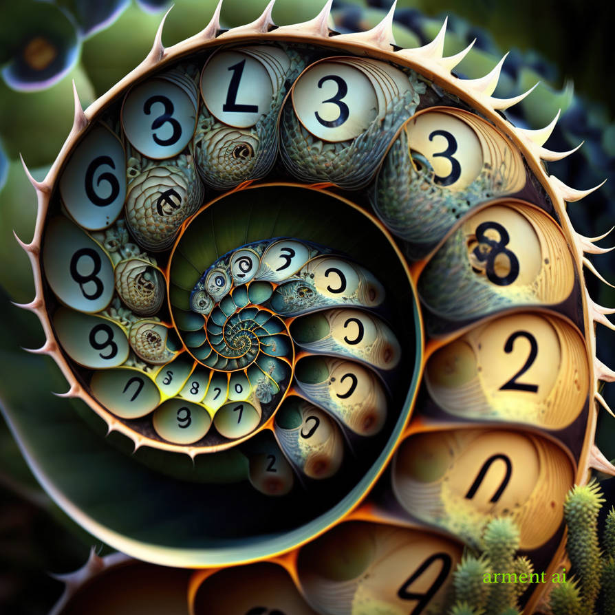 Fibonacci sequence numbers by screamingmeme on DeviantArt