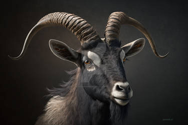 Goat with Horns