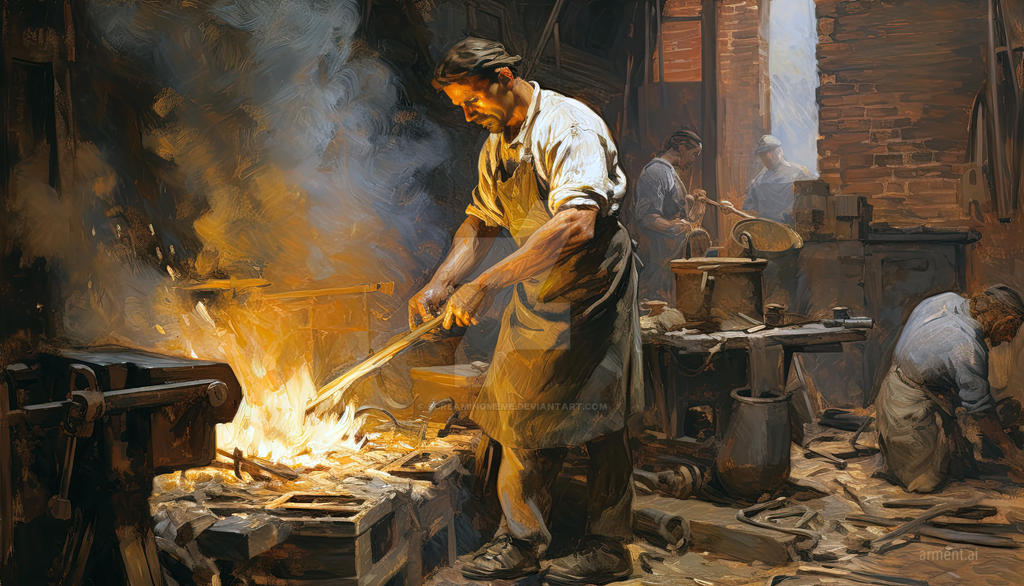 Blacksmith by screamingmeme on DeviantArt
