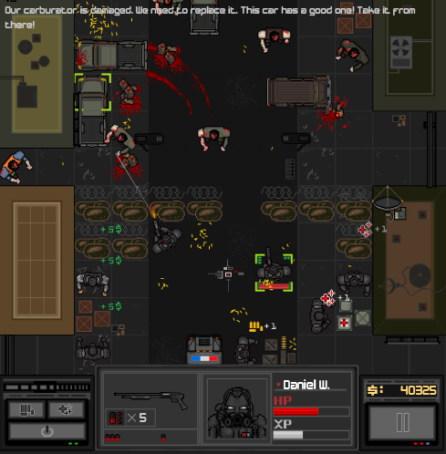 Awaken ... front line .... flash game