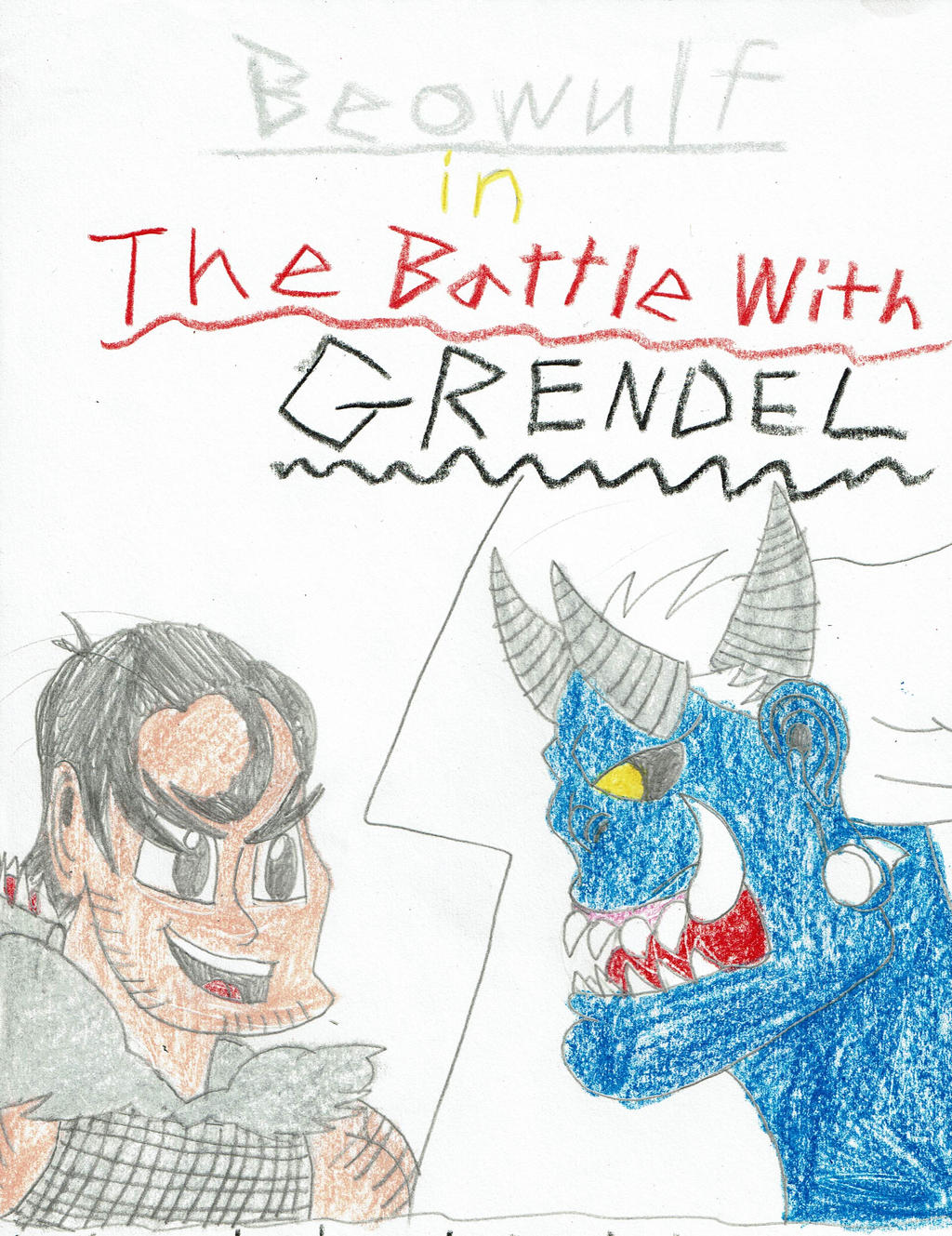 Beowulf Vs Grendel By TheMightyShockwave On DeviantArt beowulf-vs-grendel-by-themightyshockwave-on-deviantart