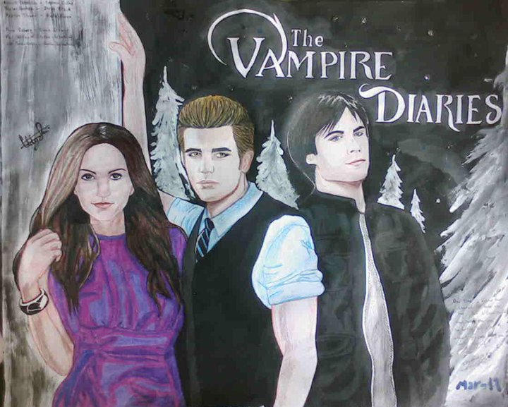 The Vampire Diaries By Halfmex On DeviantArt the-vampire-diaries-by-halfmex-on-deviantart