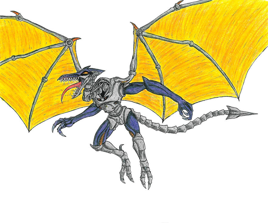 Meta Ridley by Abornoth on DeviantArt