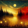 The moon has now ascended, surreal embr. vers. II