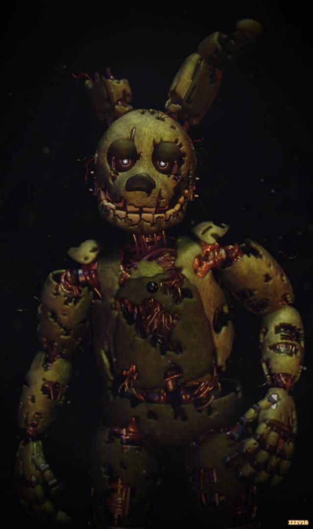 Fanf 6springtrap (FNaF/Blender 3.6) Springtrap by F-T77 on DeviantArt