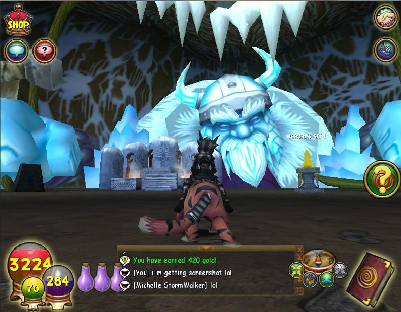 wizard101 ice titan