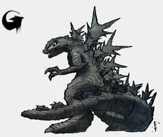 Godzilla Minus One - Render recreation