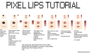 How i pixel lips