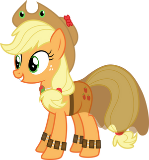 Applejack in dress