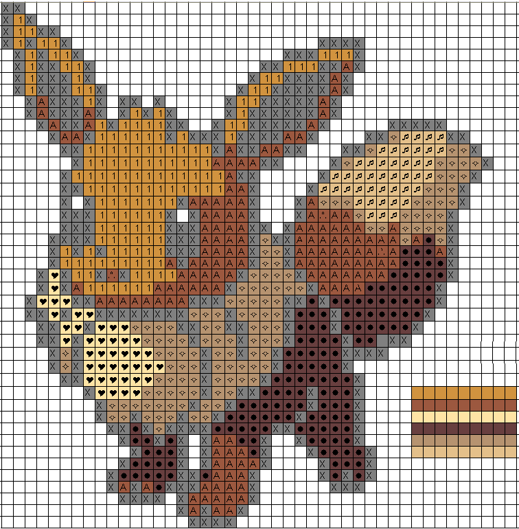 Pokemon Pixel Art Grid 32X32 - Var activecolor, numofpixels = 32*32