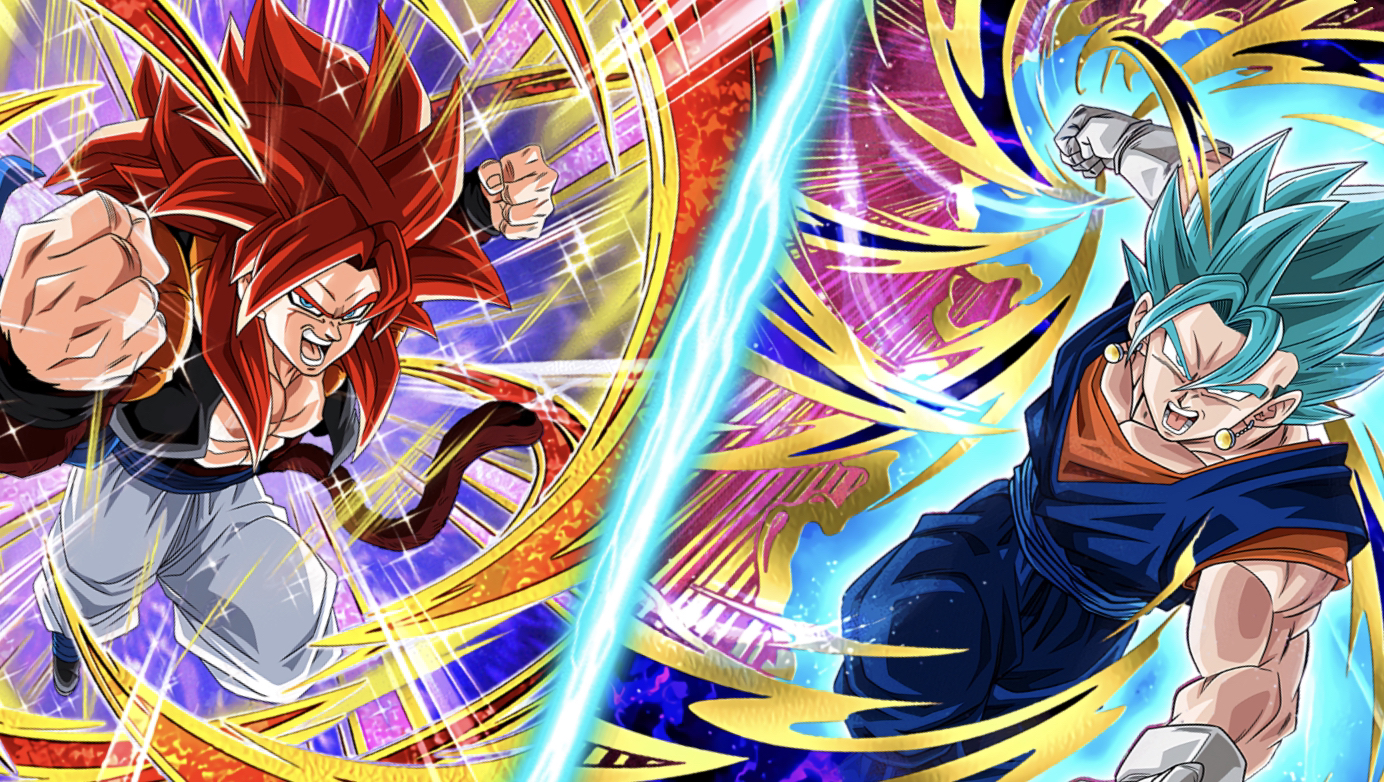 SS4 Gogeta and SS4 Vegito Wallpaper by Robzap18 on DeviantArt