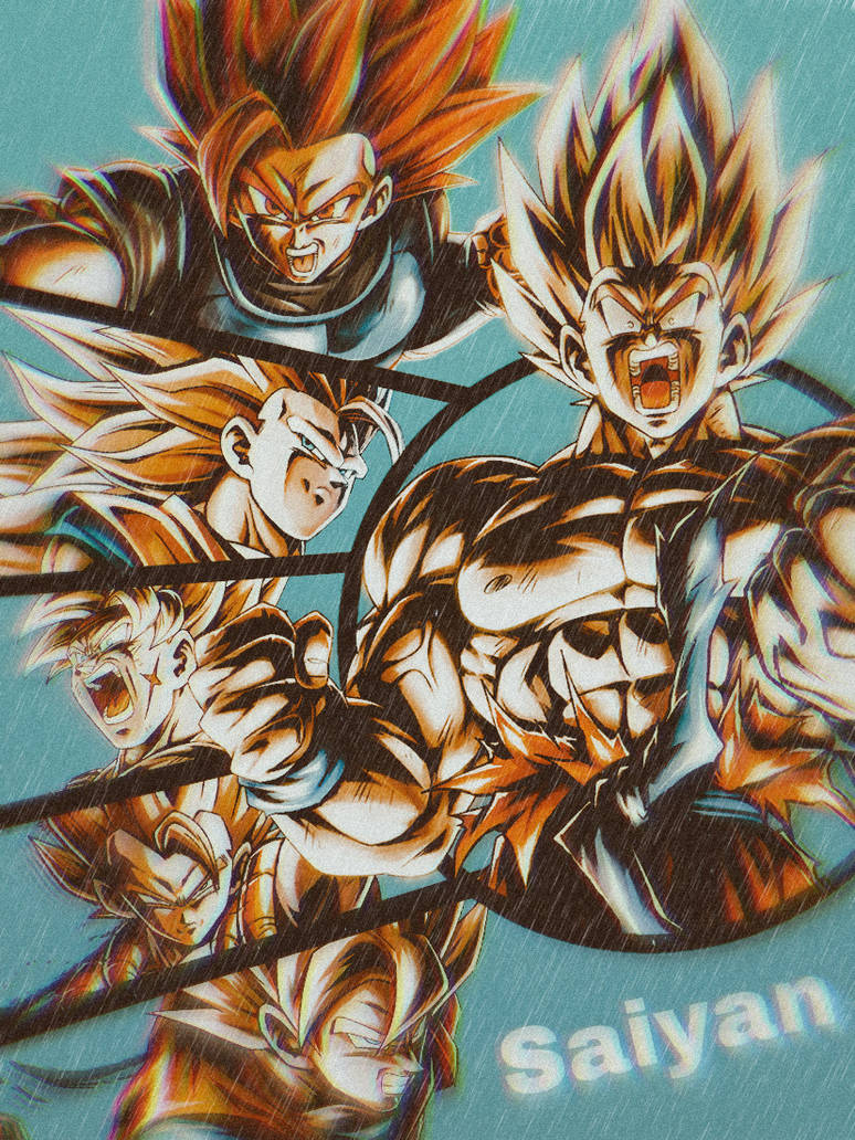 Sento Sayians Dragon Ball Legends Saiyan Team by Brando-Edits on DeviantArt