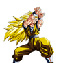 {DokkanBattle} SSJ3 Goku HD Render