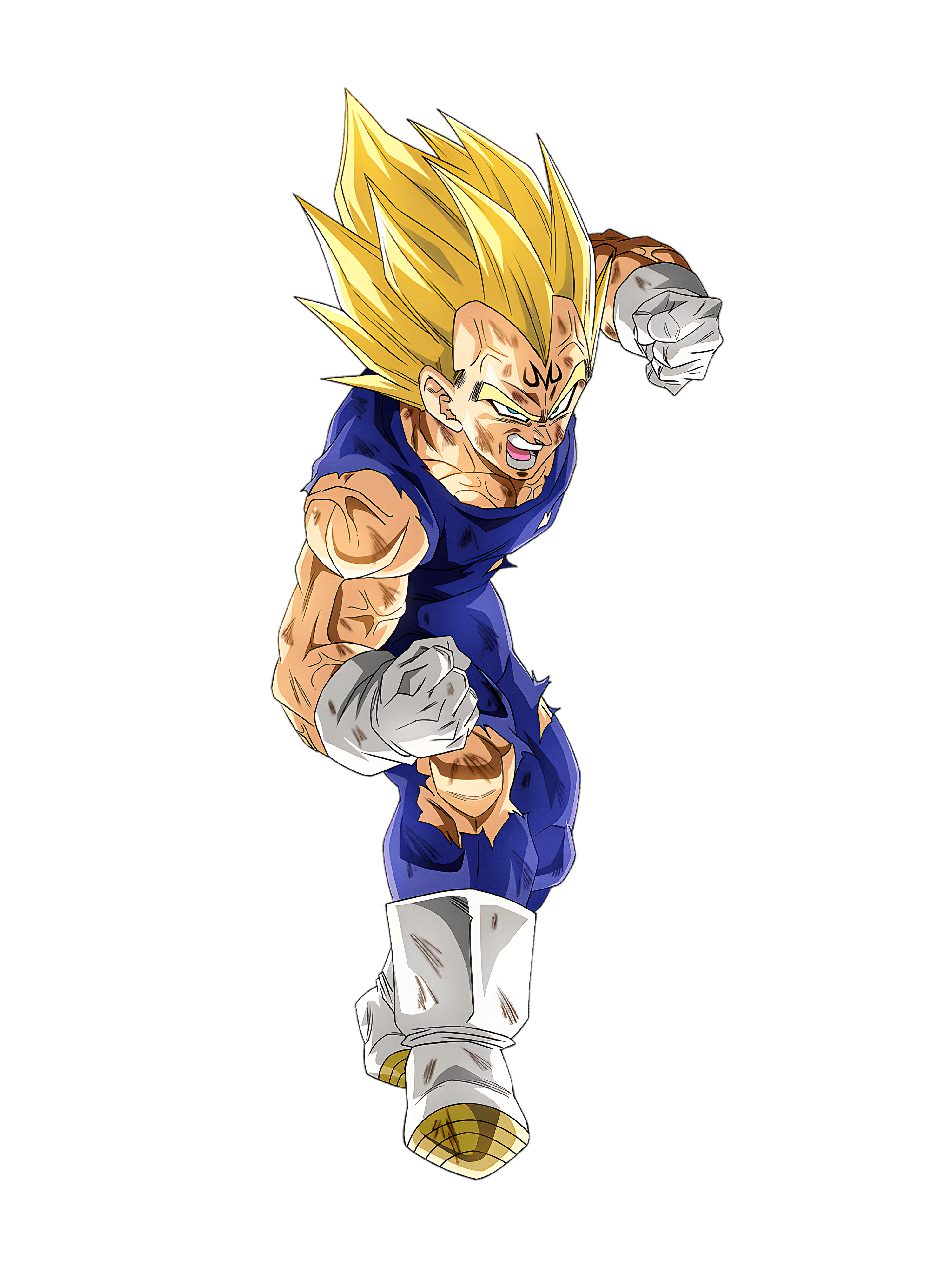 Dragon Ball Z - Super Saiyan 2 Majin Vegeta by DBCProject on DeviantArt