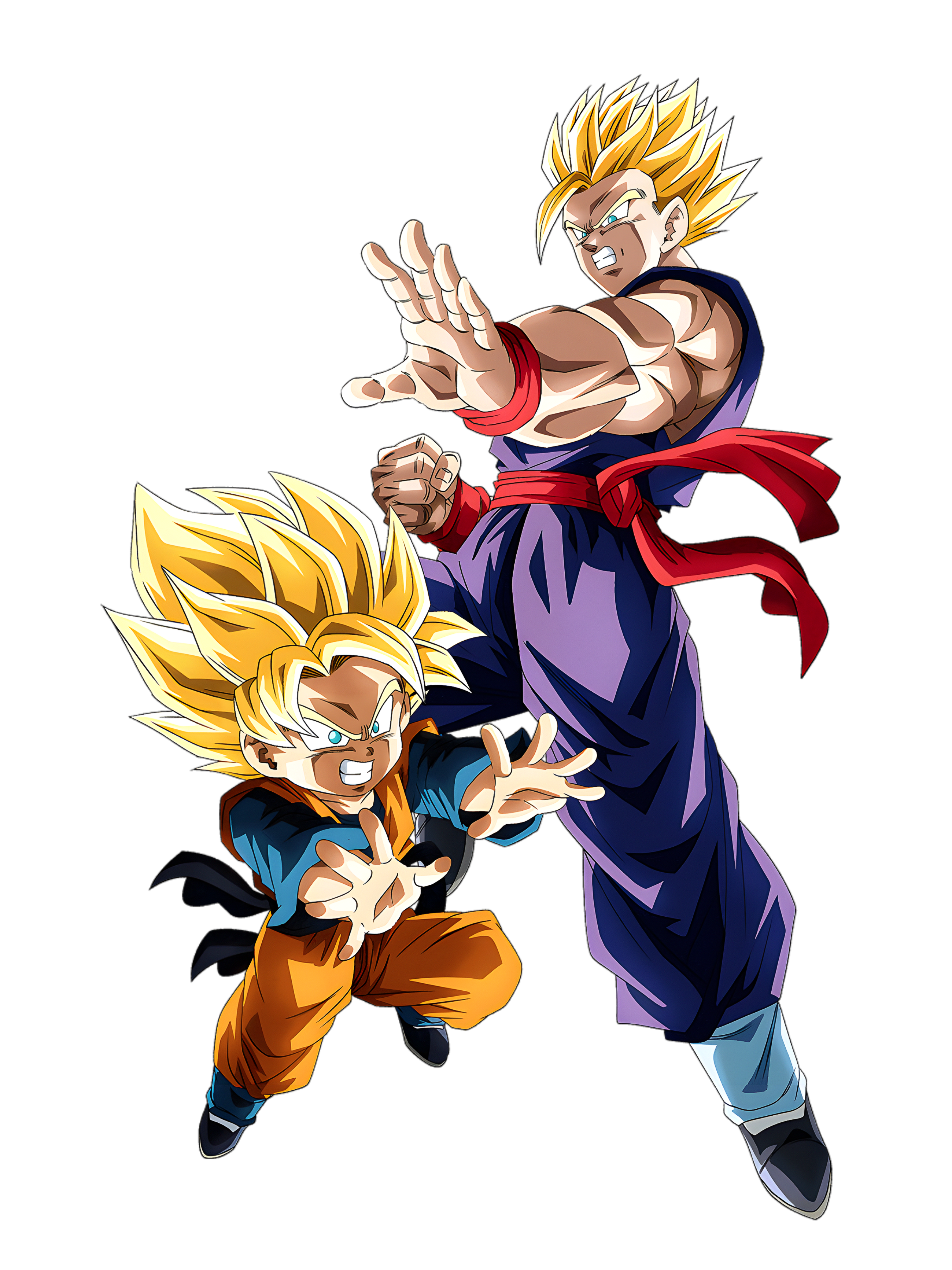 SSJ2 Goku (Buu Saga) and SSJ2 Gohan (Cell Games) vs Majin Vegeta and Super  Perfect Cell - Dragon Ball Forum - Neoseeker Forums