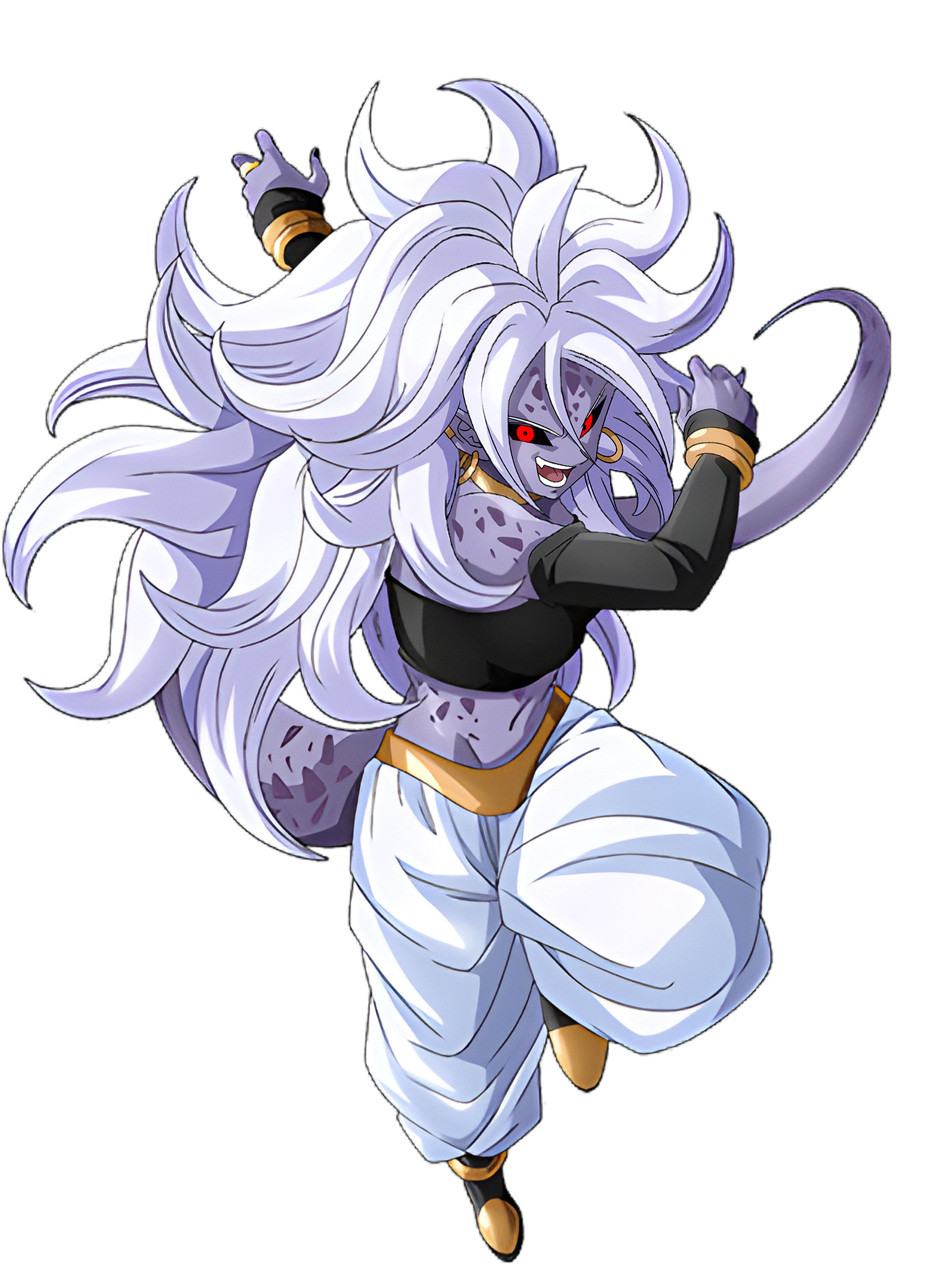 Majin Androide 21 Render 1 by SSJROSE890 on DeviantArt  Goku super saiyan  god, Goku super saiyan, Super saiyan god