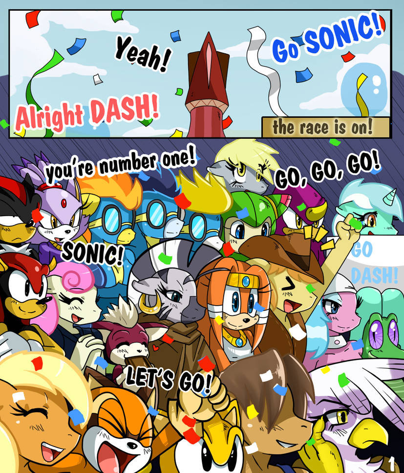 Ss2sonic Ruby The Race is On: Pg 1 by ss2sonic on DeviantArt