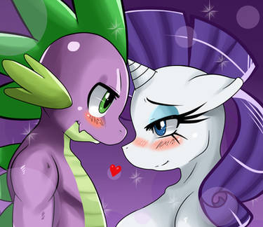 MLP:Spike x Rarity