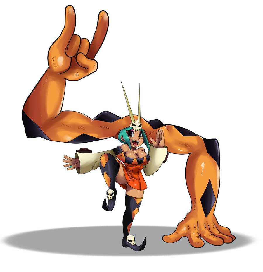SkullGirls: Cerebella by ss2sonic