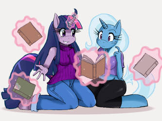 MLP: Twilight and Trixie