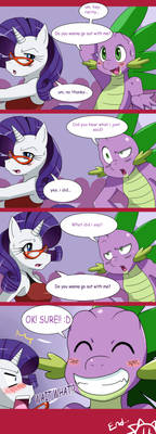 COMIC:Spike and Rarity