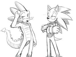 Sonic and Spike